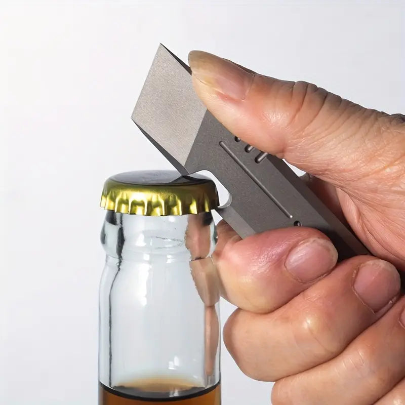 Titanium Alloy Multi-Functional Pry Bar - Portable EDC Pry Bar